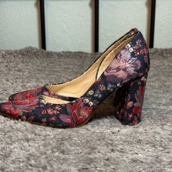 Nine West Women's Anisa9X Blue Multi Fabric 8W US - Picture 3 of 11